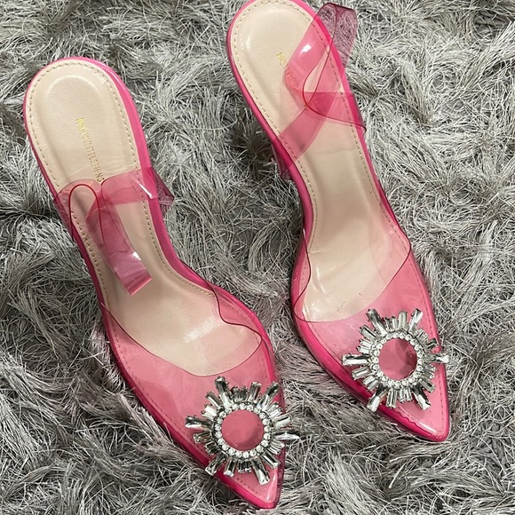 Pink Pointy Pumps - Picture 1 of 5